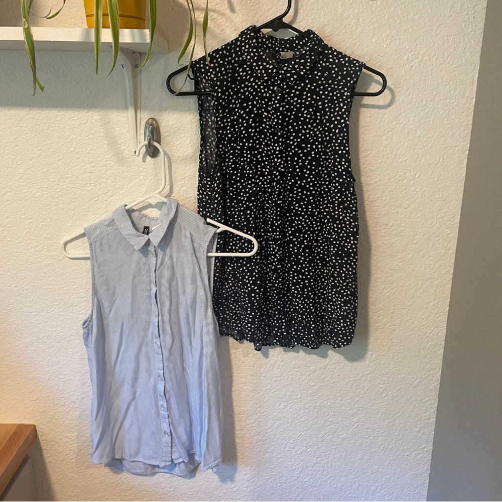 TWO - DIVIDED button up collar shirt